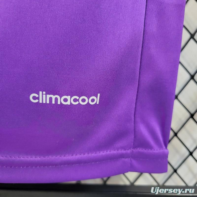 Retro Real Madrid 17/18 Away Purple Jersey