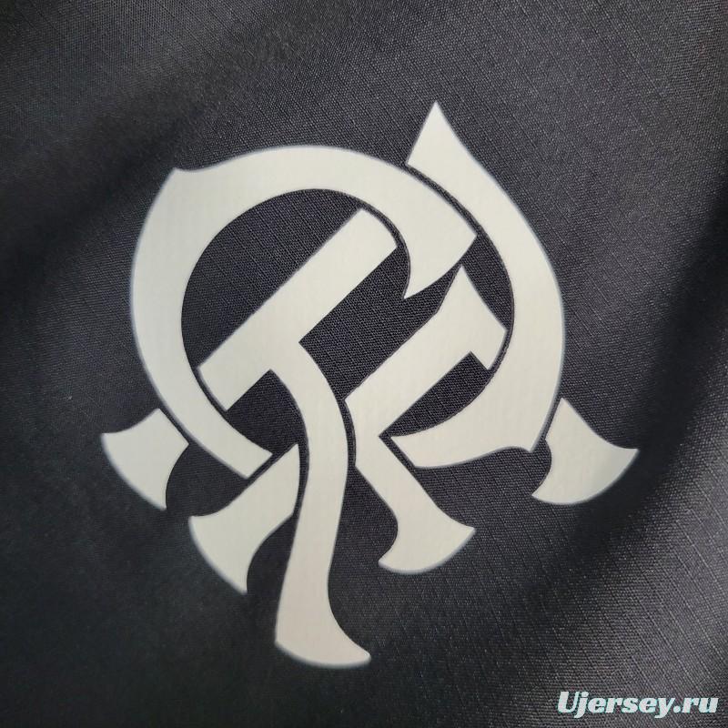 22-23 Flamengo Black Windbreaker