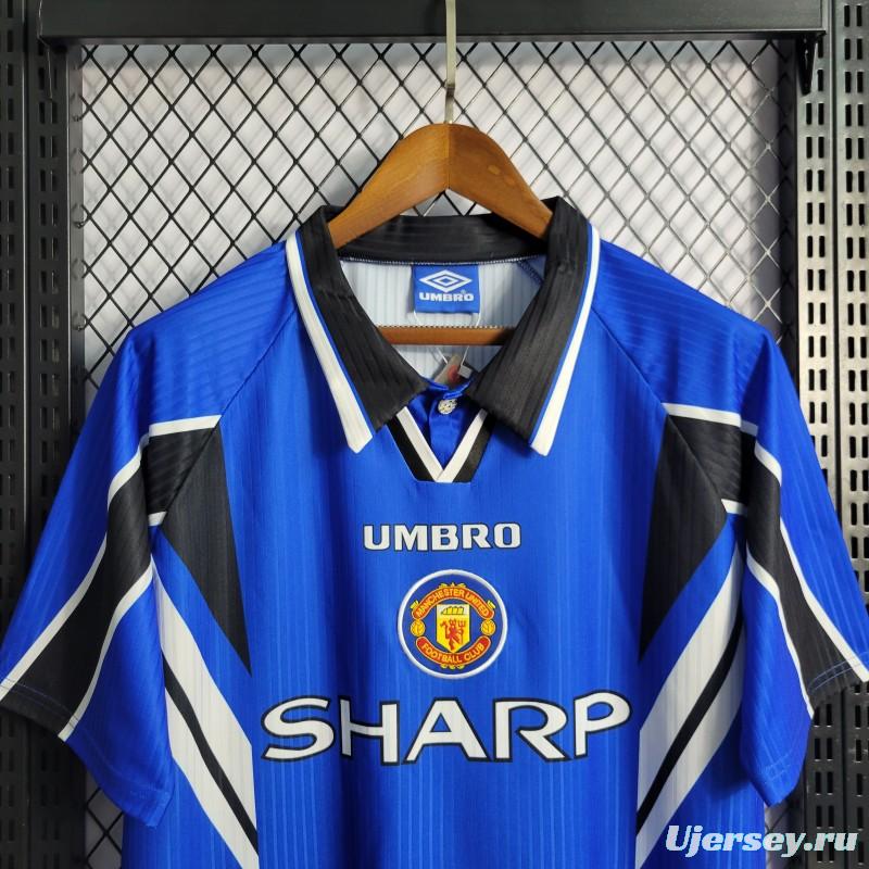 Retro 96-97 Manchester United Away Jersey