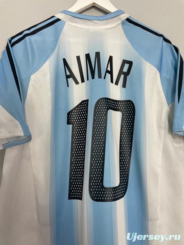 Retros 2004 Argentina Home Jersey