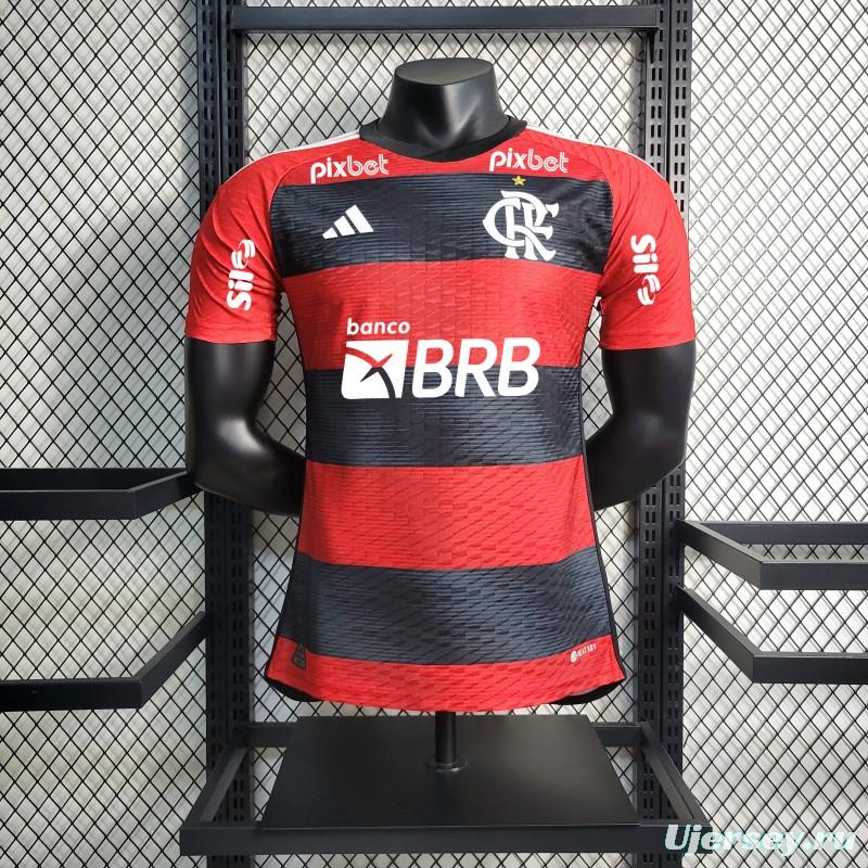 Player Version 23/24 Flamengo With All Sponsors+Patches