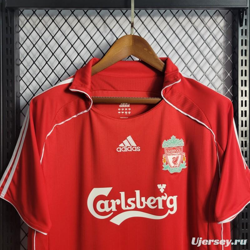 Retro 2006/07 Liverpool Home Jersey