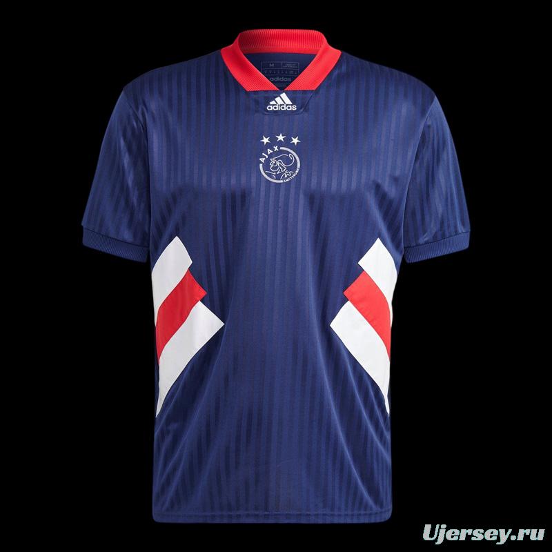 Player Version 22/23 Ajax Icon Remake Icon Navy Jersey