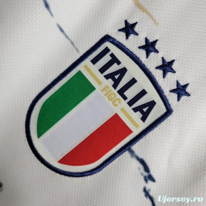 Retro 2023 Italy Away White Jersey