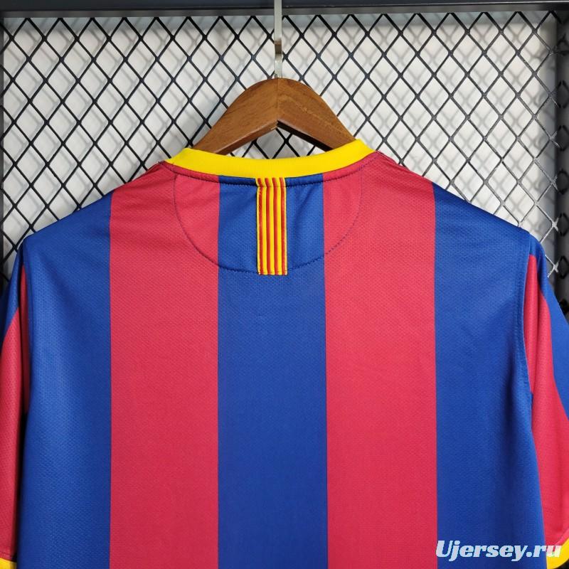 Retro 10/11 Barcelona Home Jersey