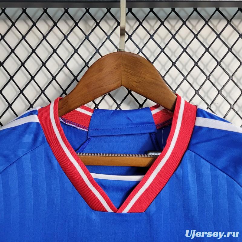 23-24 Kids Universidad De Chile Home  Jersey Size 16-28