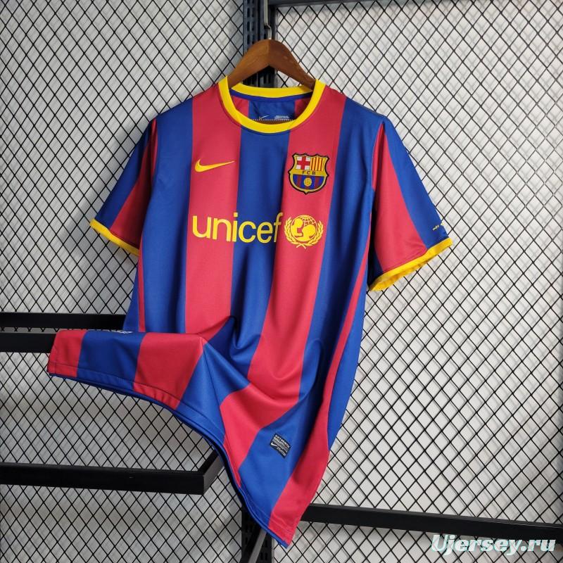 Retro 10/11 Barcelona Home Jersey