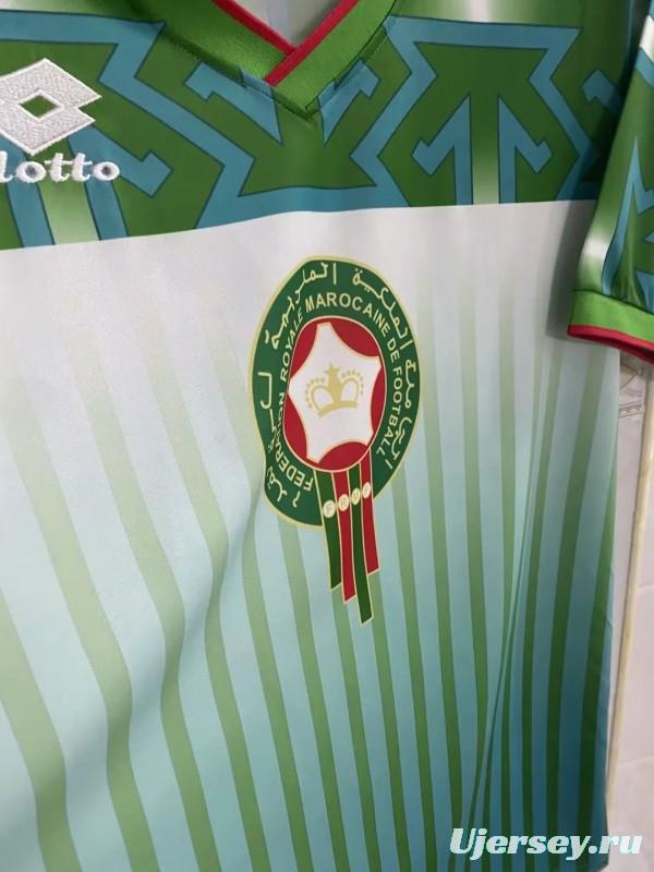 Retro 1994 Morocco Away Green Jersey