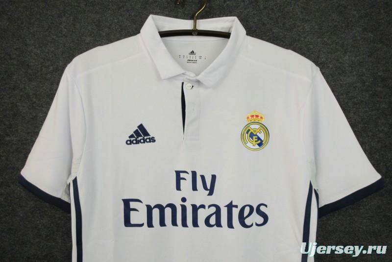 Retro 16/17 Real Madrid Home Jersey