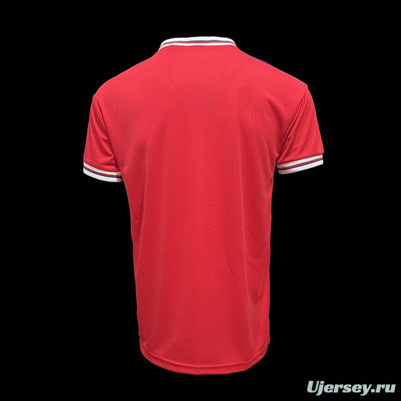 Retro 1982 England Away Soccer Jersey