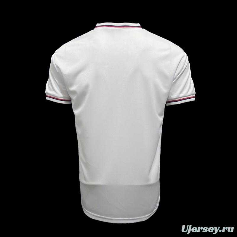 Retro 1982 England Home Soccer Jersey