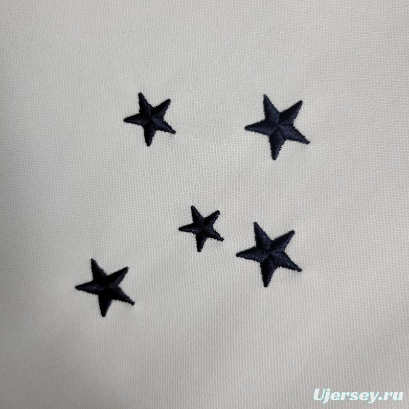 23-24 Cruzeiro White Training Jersey