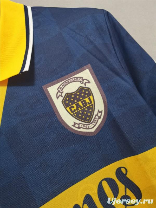 Retro 95/96 Boca Juniors Home Jersey