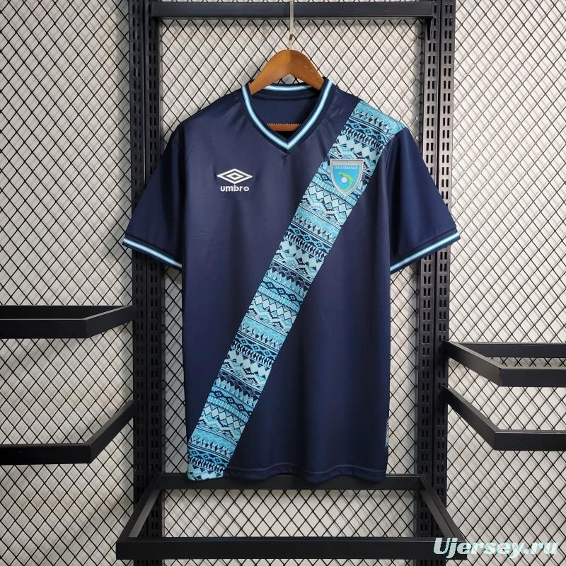 23-24 Guatemala Away Navy Jersey