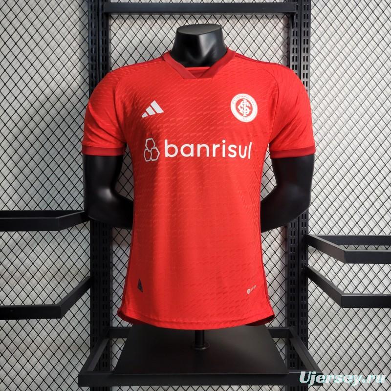 Player Version 23-24 SC Internacional Home Jersey