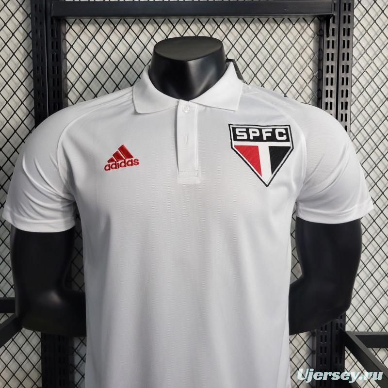 23-24 Sao Paulo POLO White Jersey