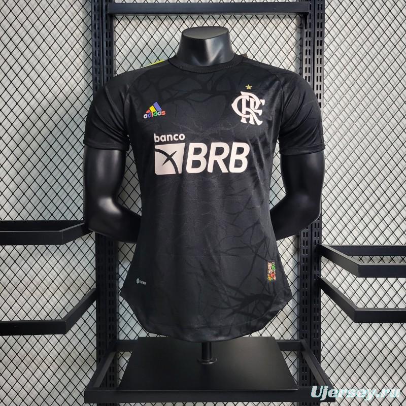 Player Version 23-24 Flamengo Black Co Branded Special Edition Jersey