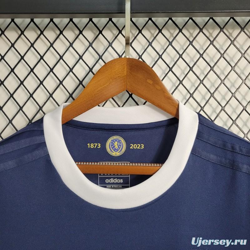 23-24 Scotland 150th Anniversary Navy Jersey