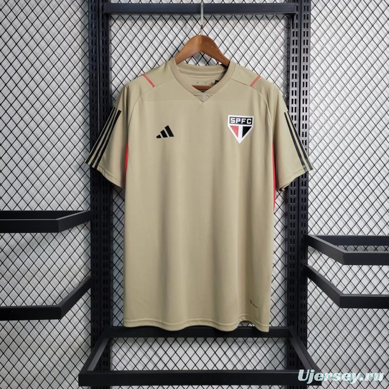 23-24 Sao Paulo Training Brown Jersey