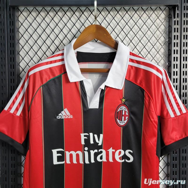 Retro 12-13 AC Milan Home Soccer Jersey