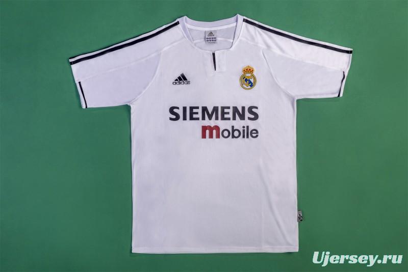 Retro 03/04 Real Madrid Home Jersey