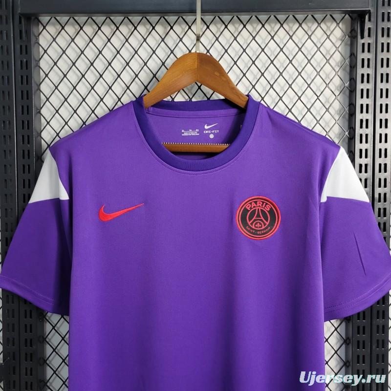 23-24 PSG Purple Training Jersey