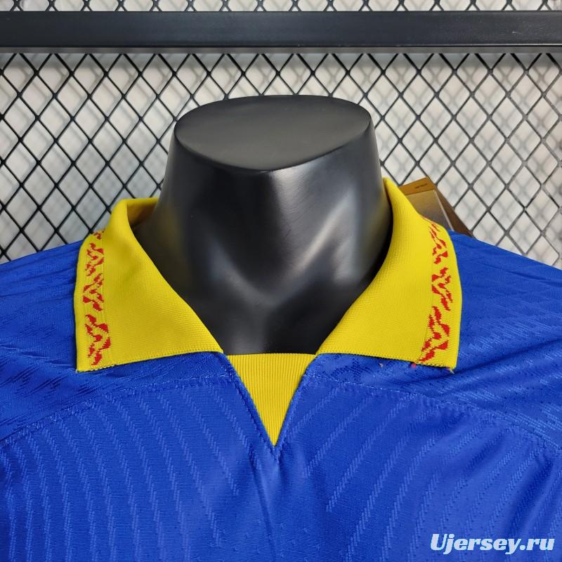 Player Version 23-24 Club America Away Blue Jersey