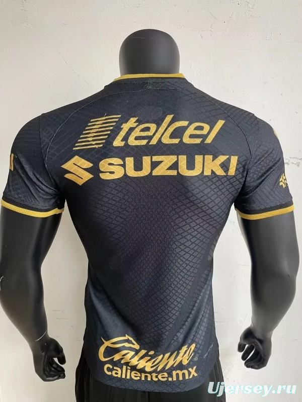 Player Version 23/24 Club America Away Black Jersey