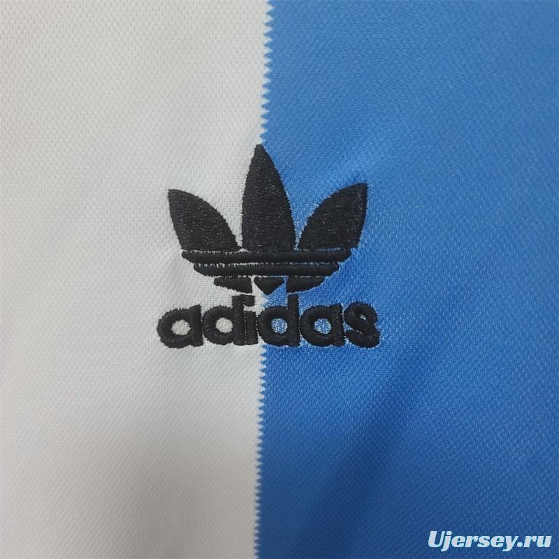 Retro 1978 Argentina Home Long Sleeve Jersey