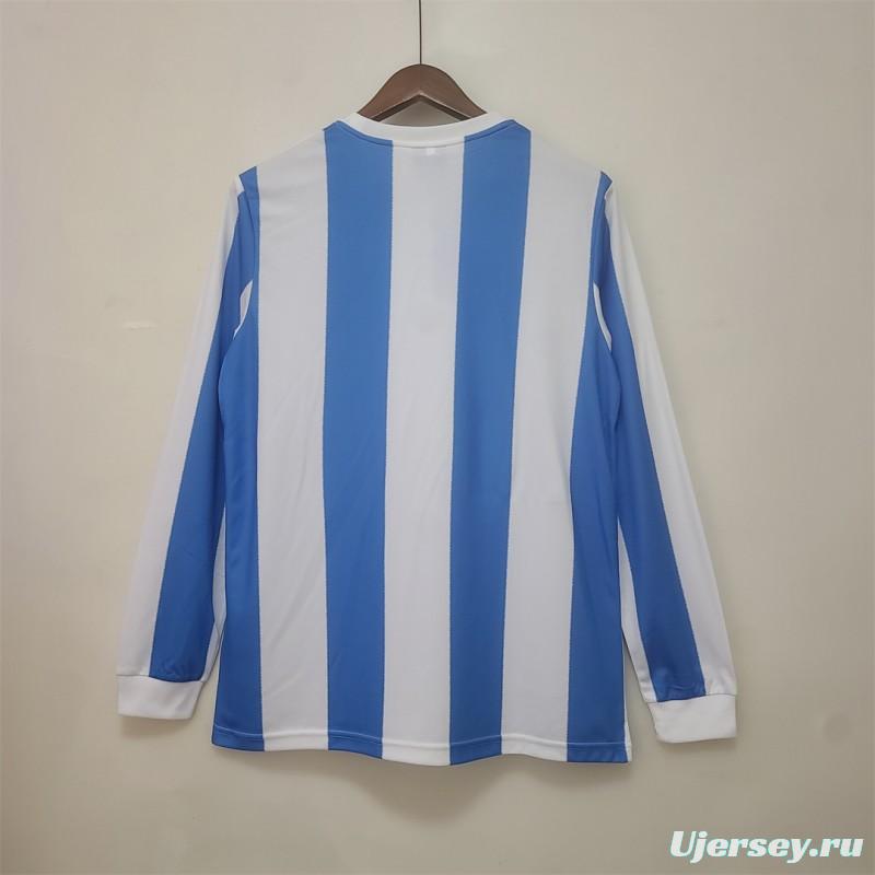 Retro 1978 Argentina Home Long Sleeve Jersey