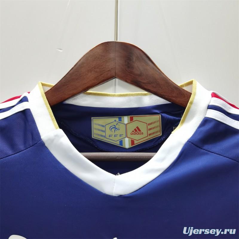 Retro 2010 France Home Jersey