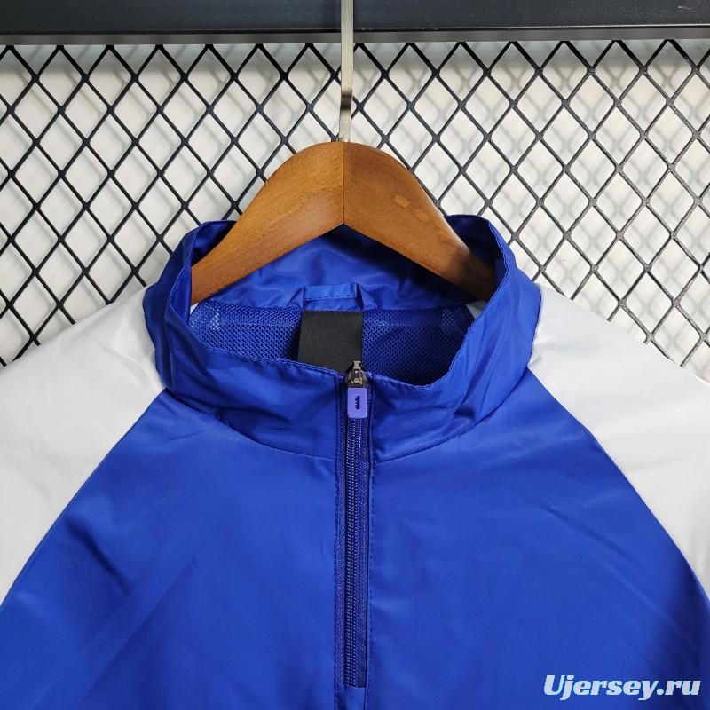 23-24 Arsenal Blue Windbreaker