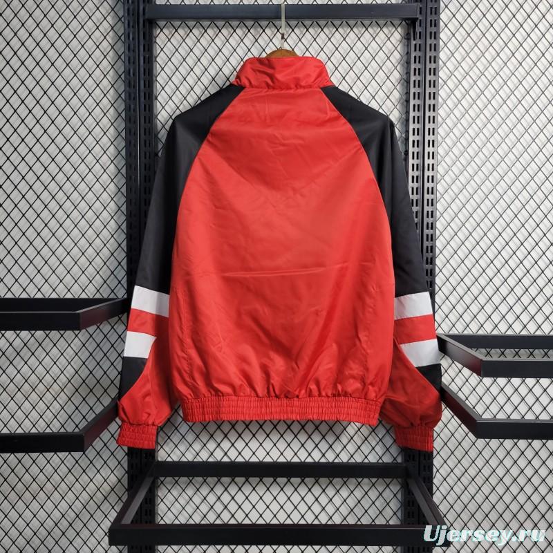 23-24 Arsenal Red Windbreaker