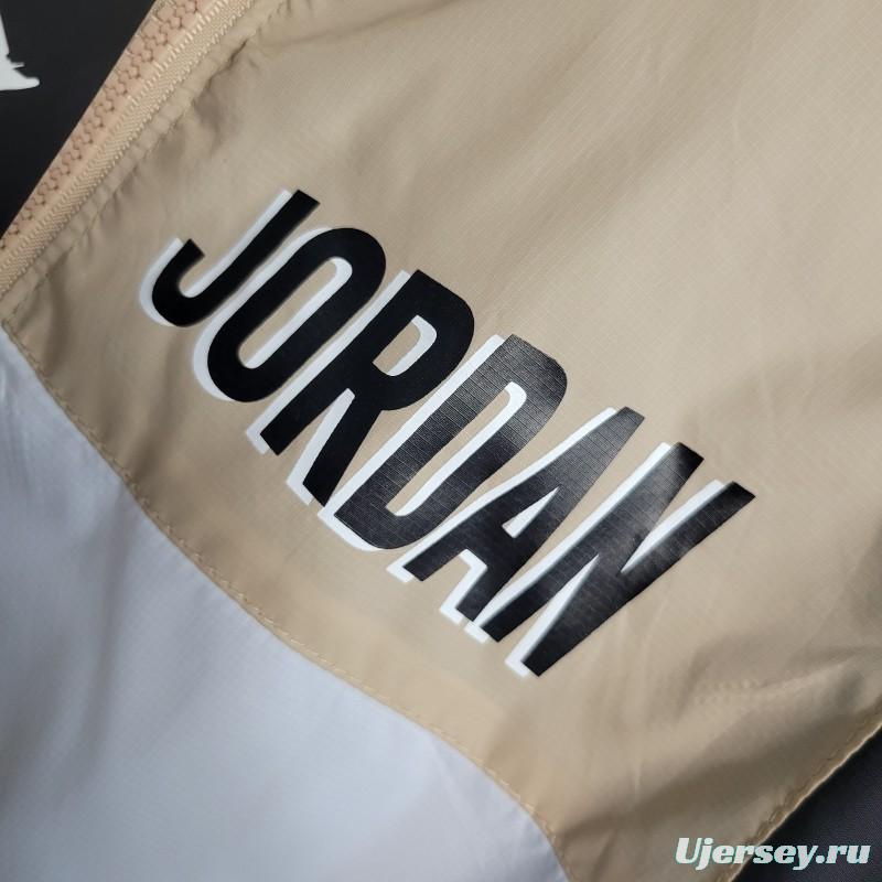 2023 Jordan Beige White Windbreaker