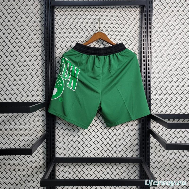 23 24 NBA Boston Celtics Green Shorts