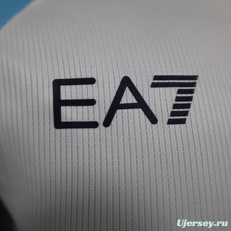 Player Version SSC Napoli Face Game Hirving Lozano Champion Jersey