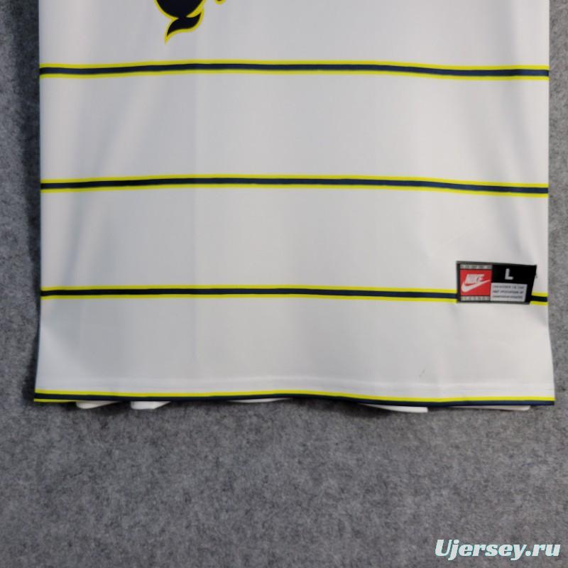 Retro 98/99 Boca Juniors Away White Jersey