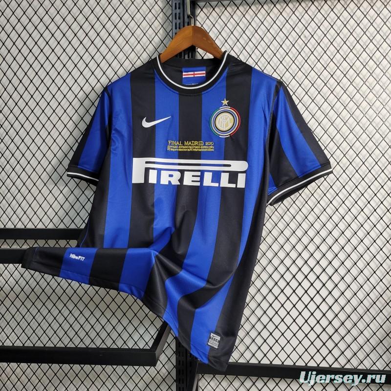 Retro 09-10 Inter Milan Home Jersey