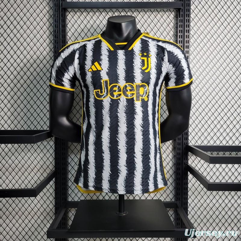 Player Version 23-24 Juventus Home Jersey