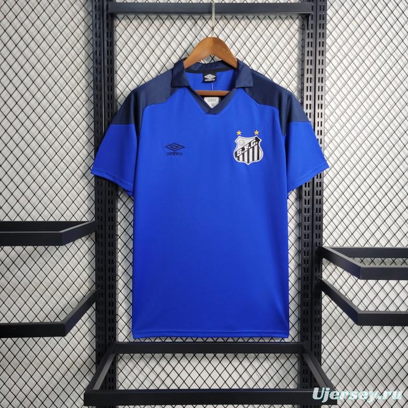 23-24 Santos Blue Training Jersey