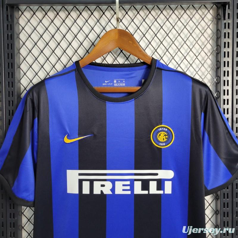 Retro 99-00 Inter Milan Home Jersey