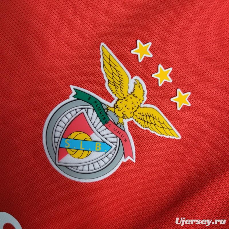 23-24 KIDS Benfica Home Jersey Size 16-28