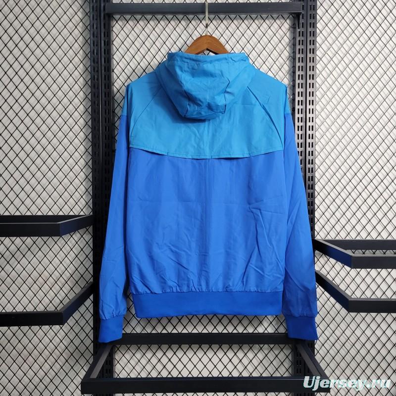 23-24 Kawasaki Frontale Blue Windbreaker