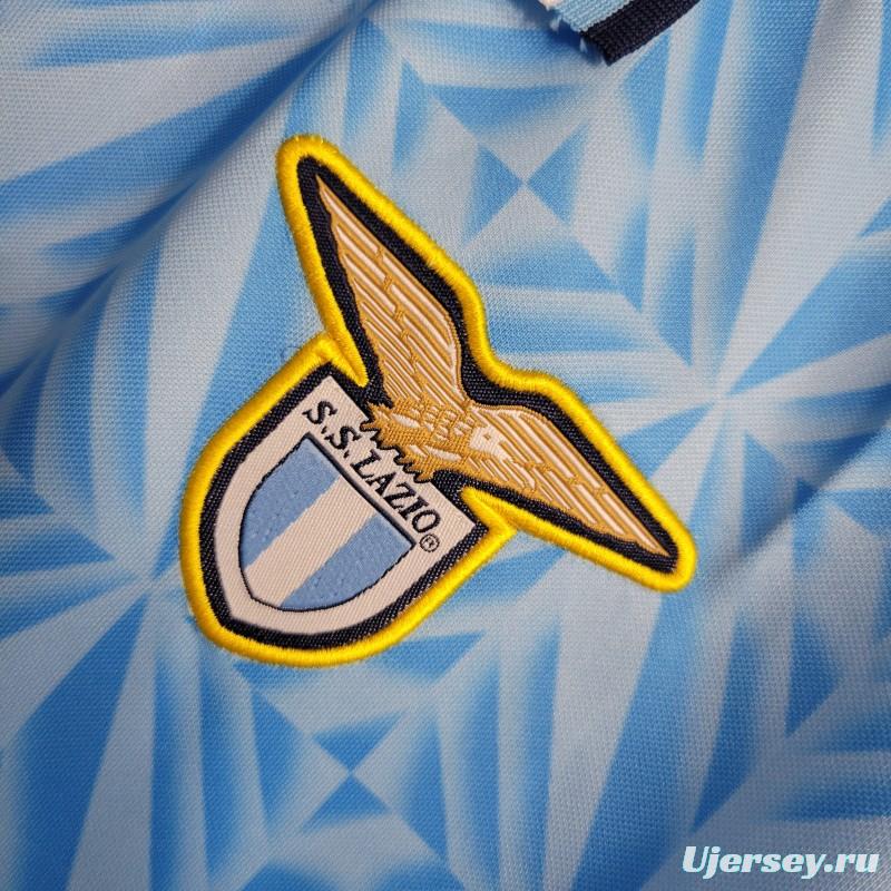 Retro 91/92 Lazio Home Jersey