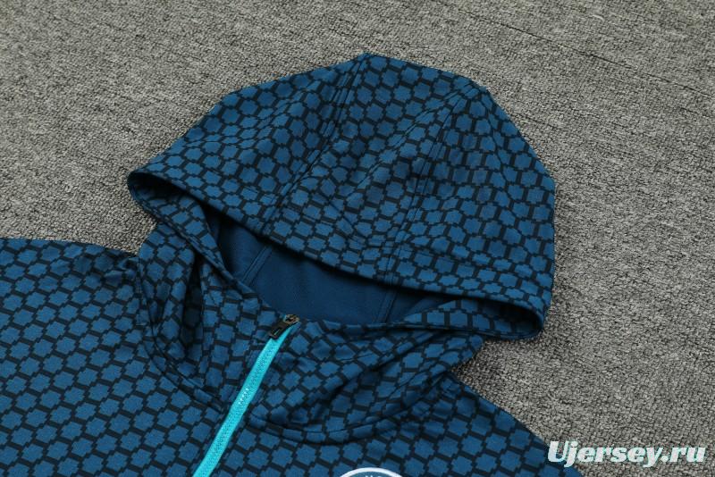 23/24 Puma Mixed Color Half Zipper Jacket+Pants