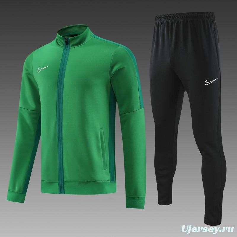 23/24 Nike Green Full Zipper Jacket+ Pants