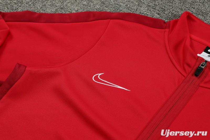 23/24 Nike Red Full Zipper Jacket+ Pants