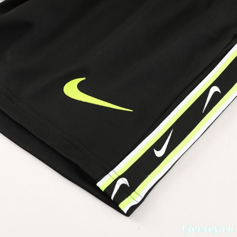 23/24 NIKE Black Short Sleeve Jersey+Pants