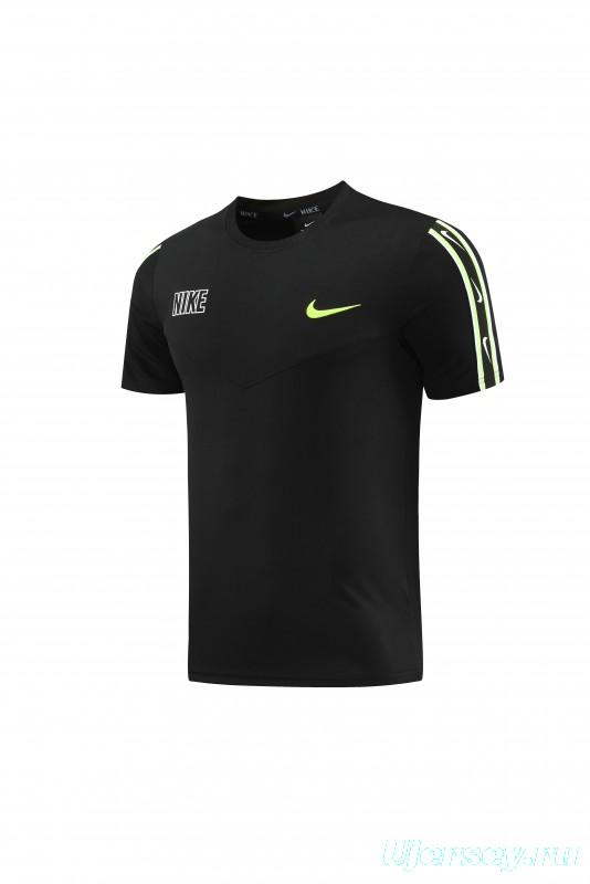 23/24 NIKE Black Short Sleeve Jersey+Pants