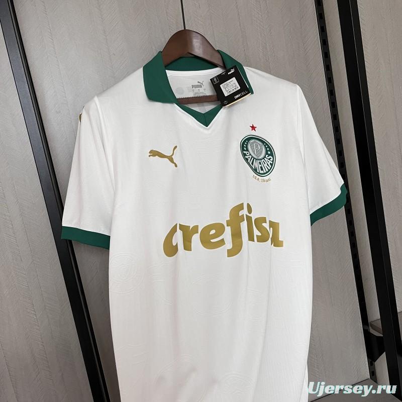 24/25 Palmeiras Away White Jersey